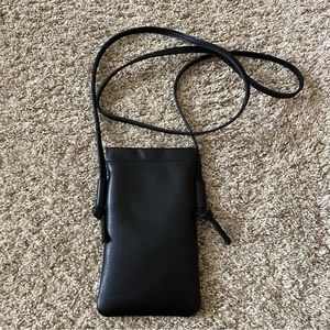NWT Madewell The Leather Smartphone Crossbody Bag